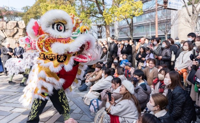 活動現(xiàn)場。中國駐大阪旅游辦事處供圖